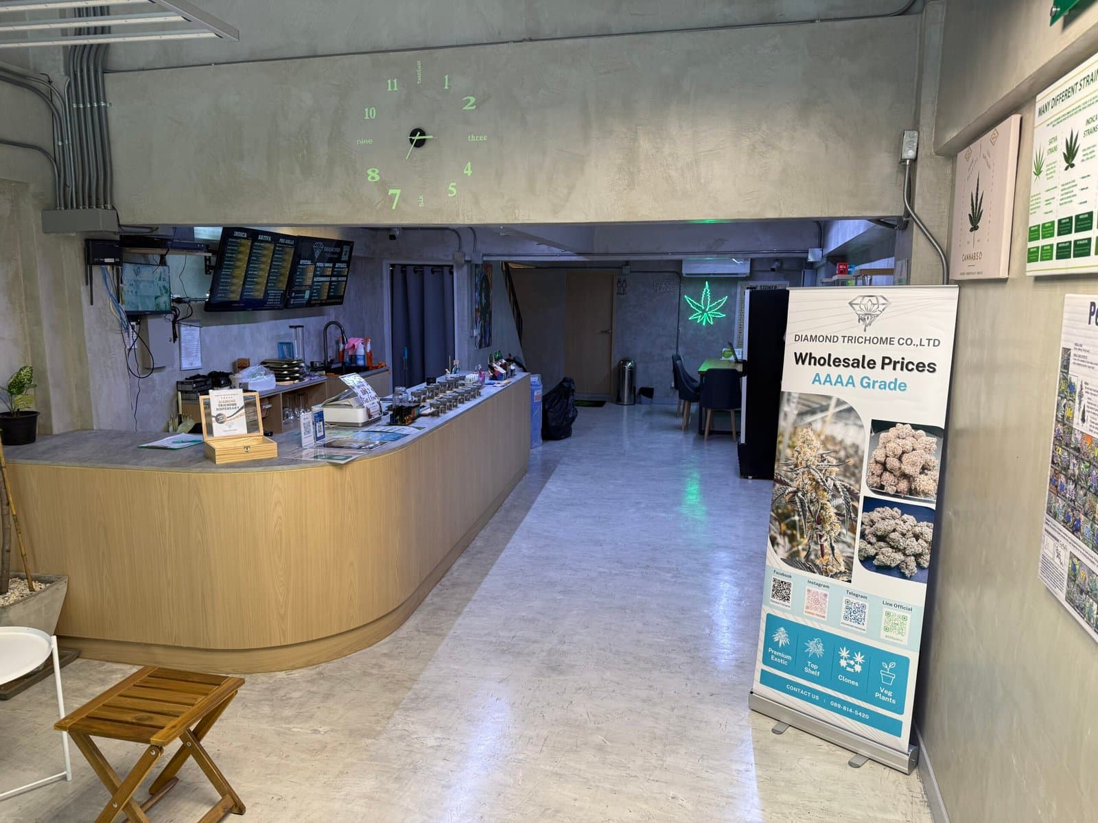 Co-working and lounge space